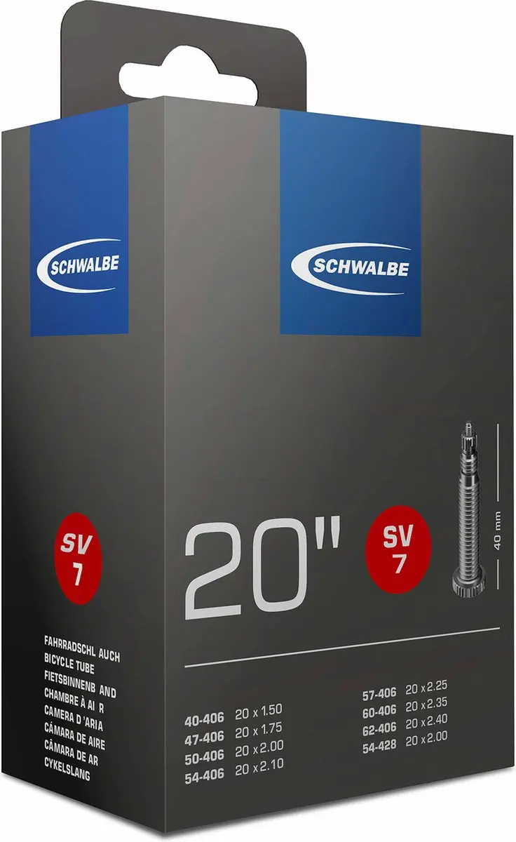 Schwalbe SV7 Binnenband 40mm - Presta - 20/40-62-406