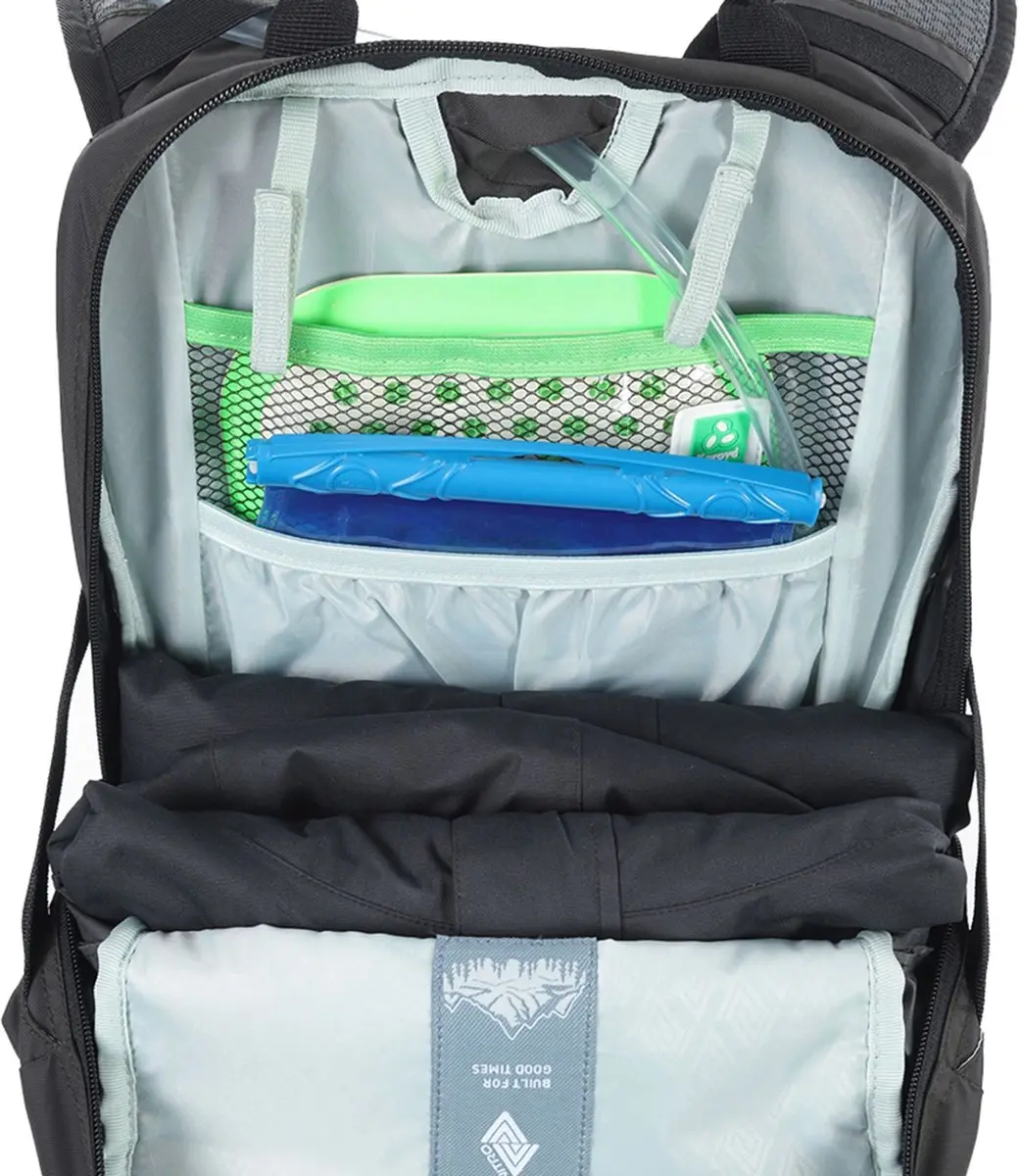 NITRO trekkingrugzak rugzak Rover 14 Backpack Raven donkergrijs