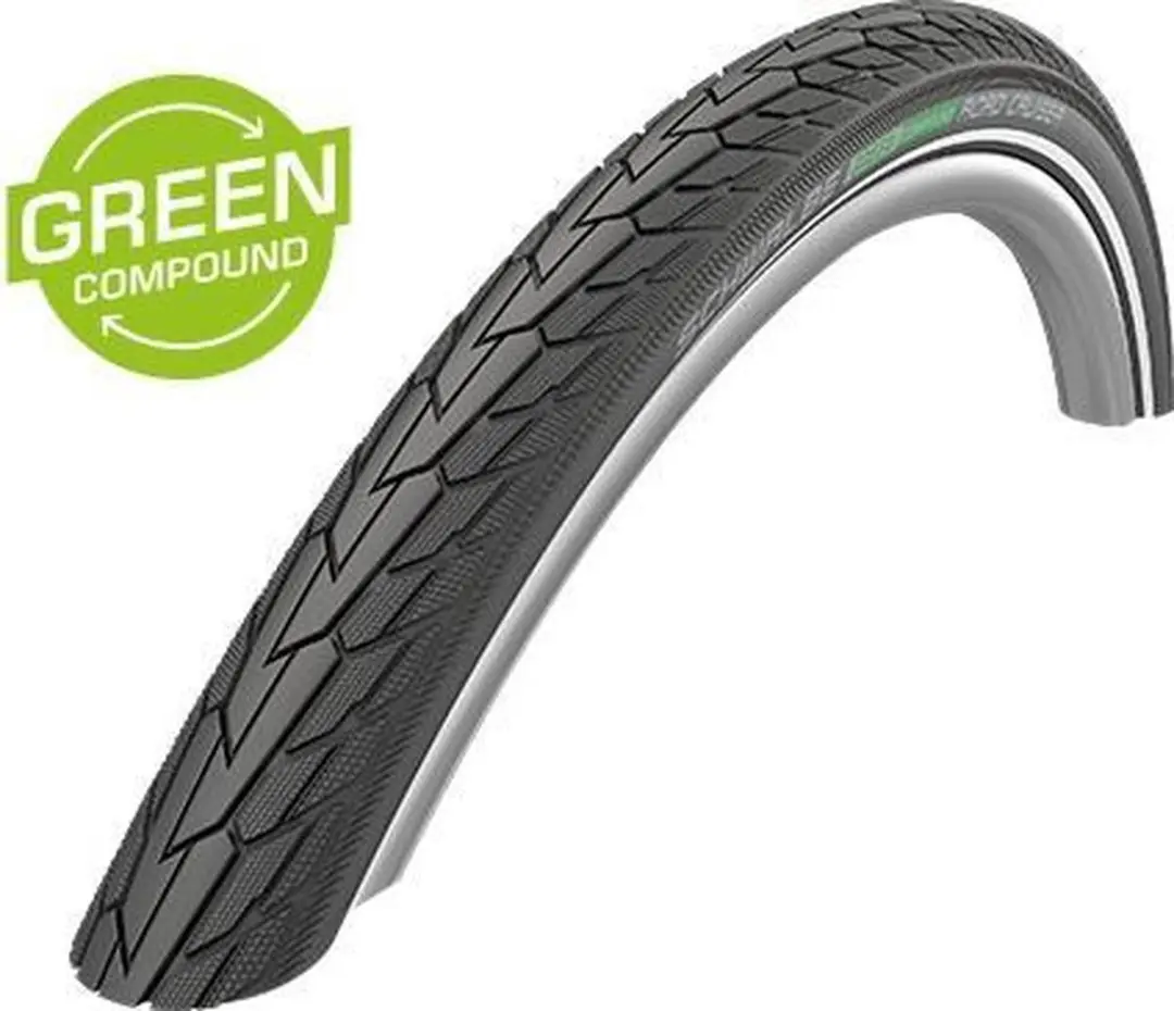 Schwalbe Road Cruiser K-Guard 28x1.4 Buitenband - Zwart met reflectie