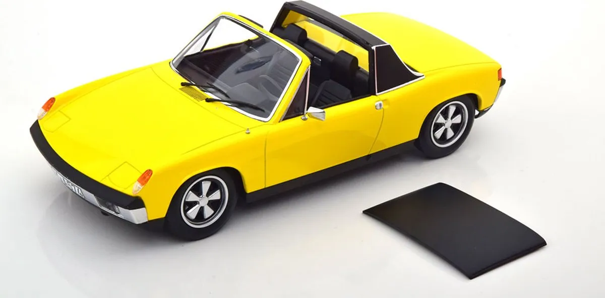 Volkswagen Porsche 914/6 1973 Norev - 1:18 - Geel