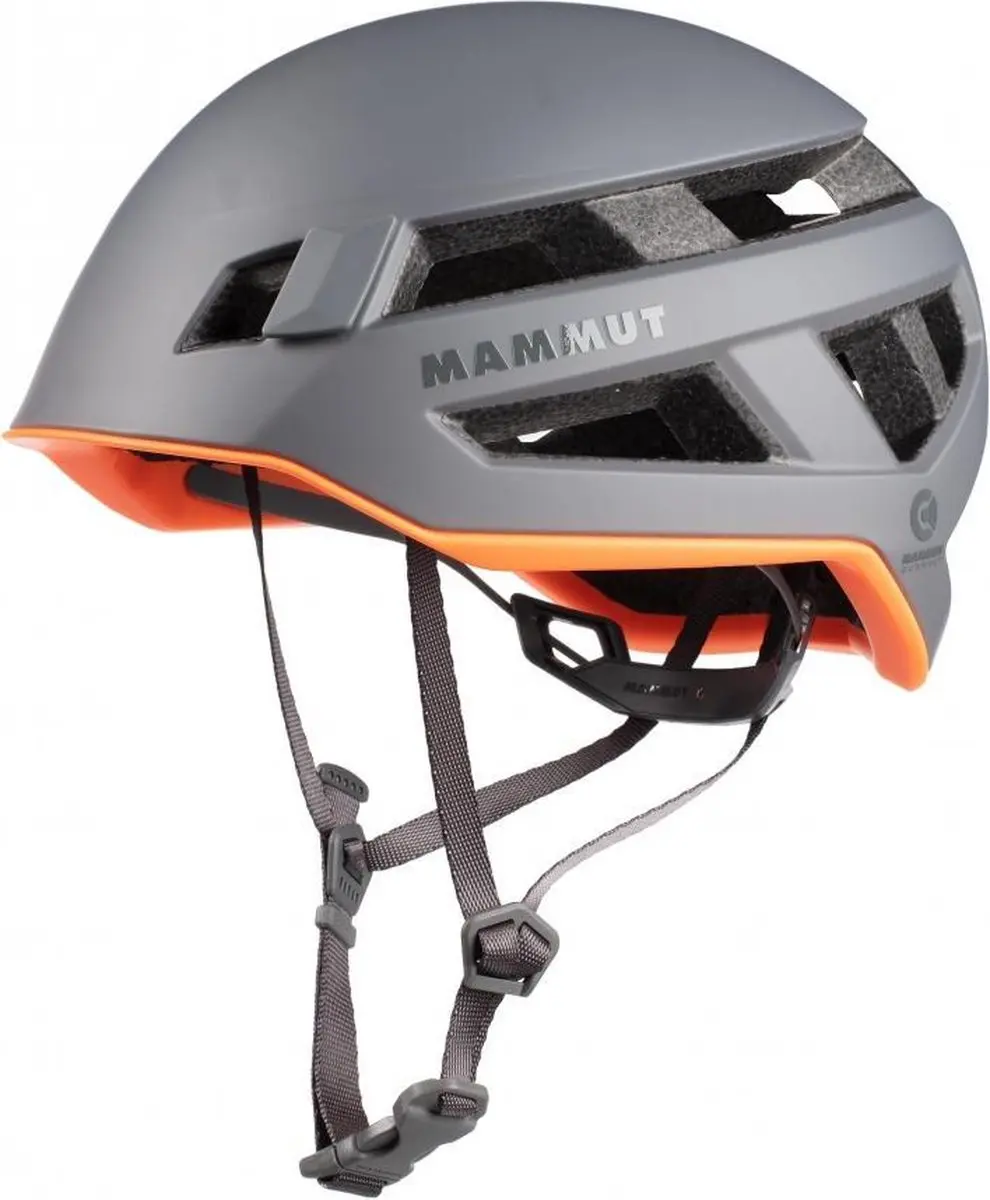 Mammut Crag sender zeer lichte en betrouwbare helm Grijs maat 1