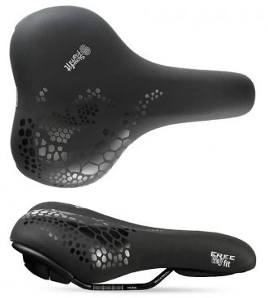 Selle Royal Freeway Fit Zadel - Stadsfiets - Zwart