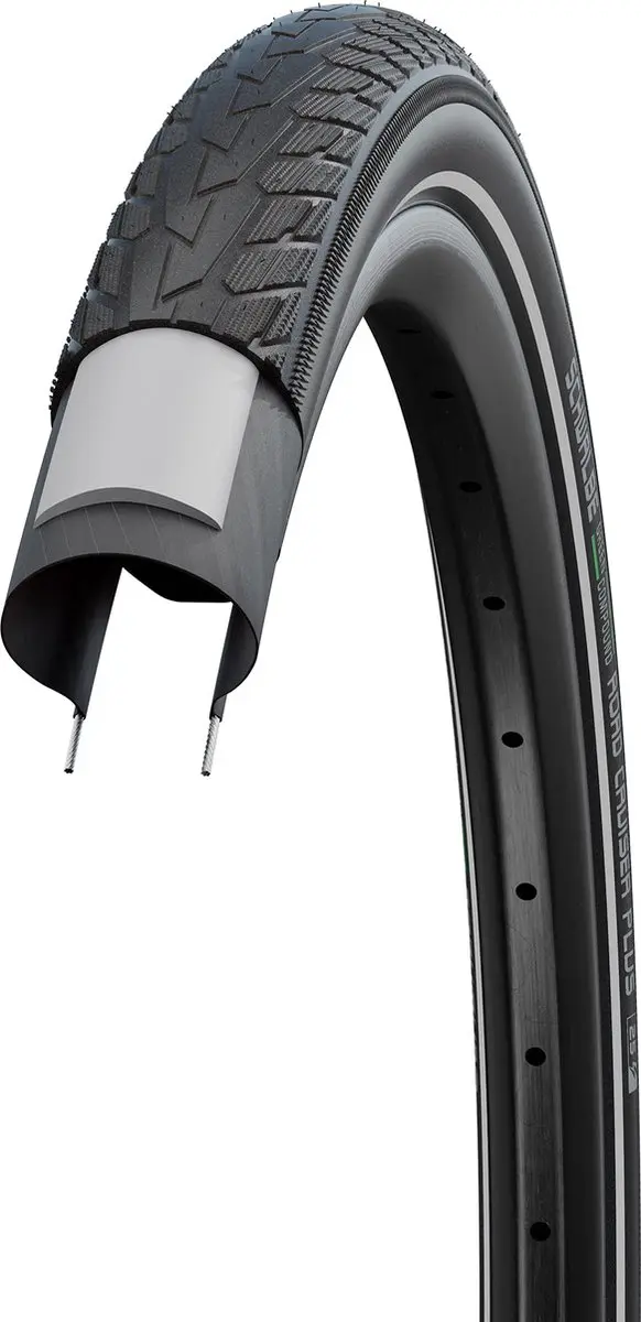 Schwalbe Road Cruiser Plus Buitenband 28x1.40 - PunctureGuard - Zwart