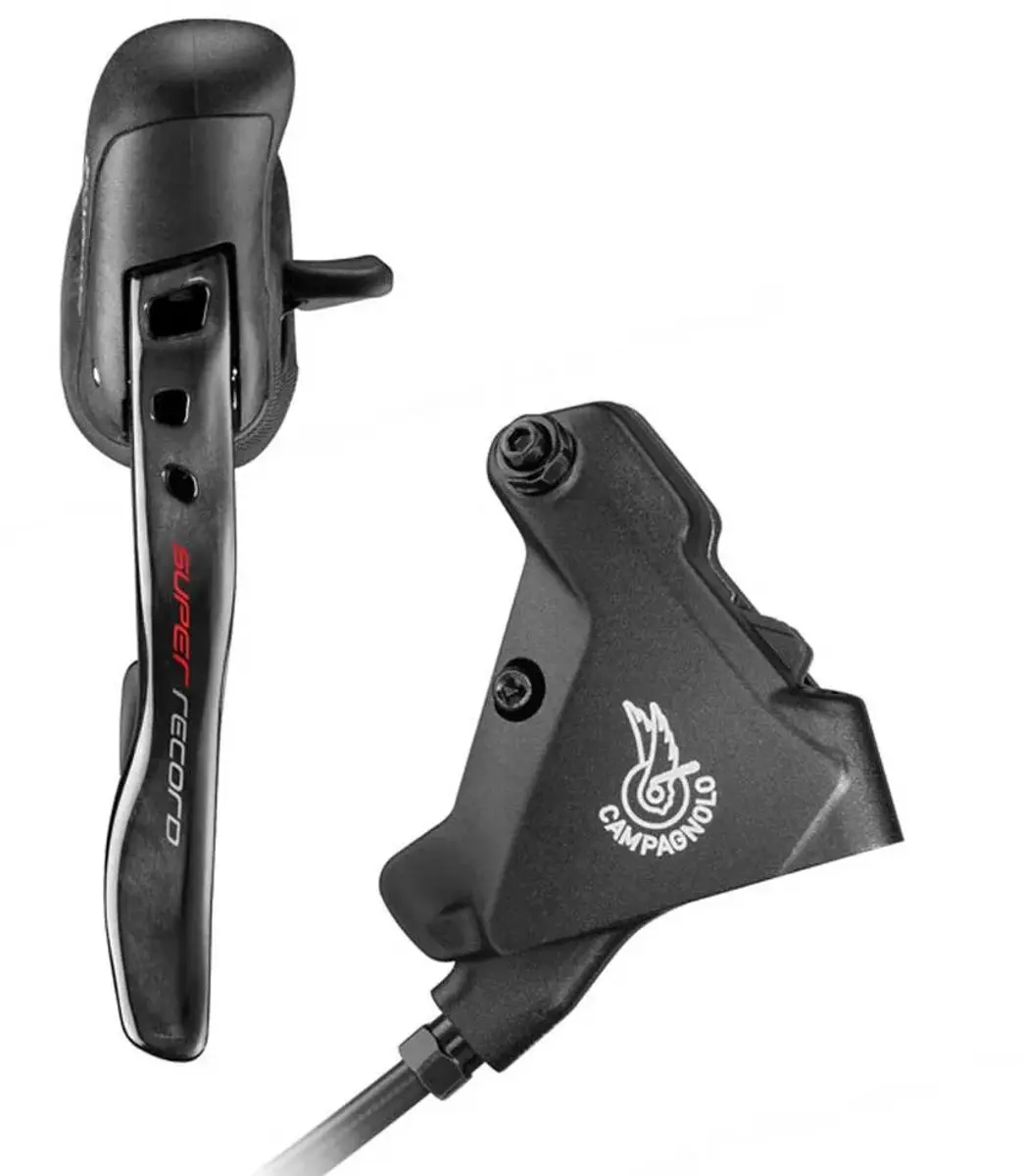 Campagnolo Super Record Hydraulic Achterrem 160mm - Zilver