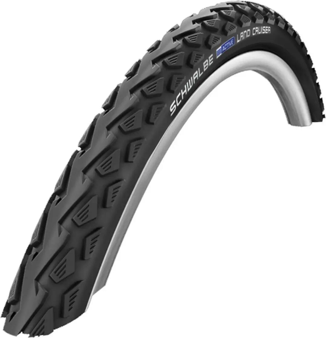 Schwalbe Land Cruiser K-Guard 28x1.40 Buitenband - Zwart