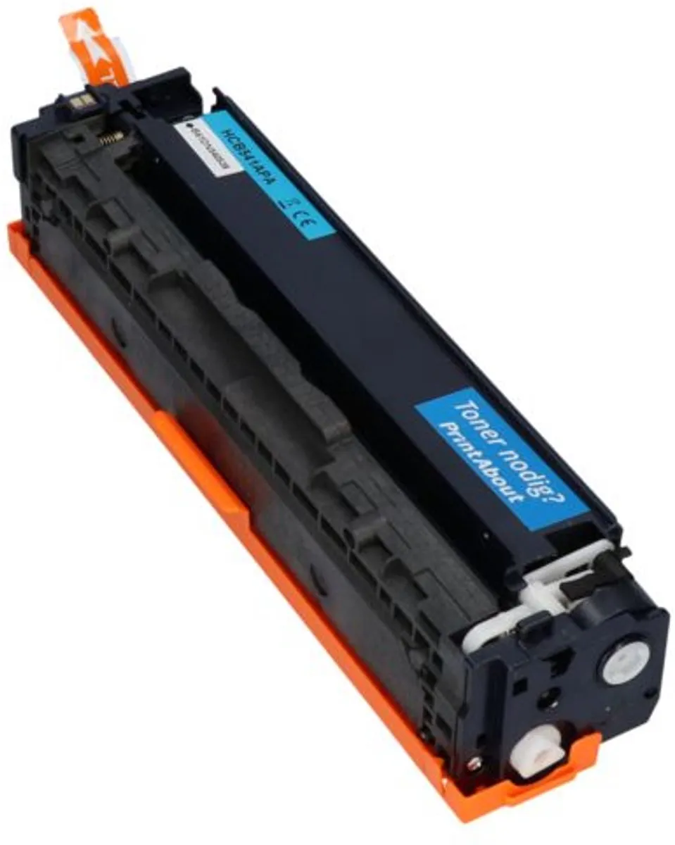 PrintAbout Huismerk HP 125A CB541A Tonercartridge Cyaan - 2.500 pagina's
