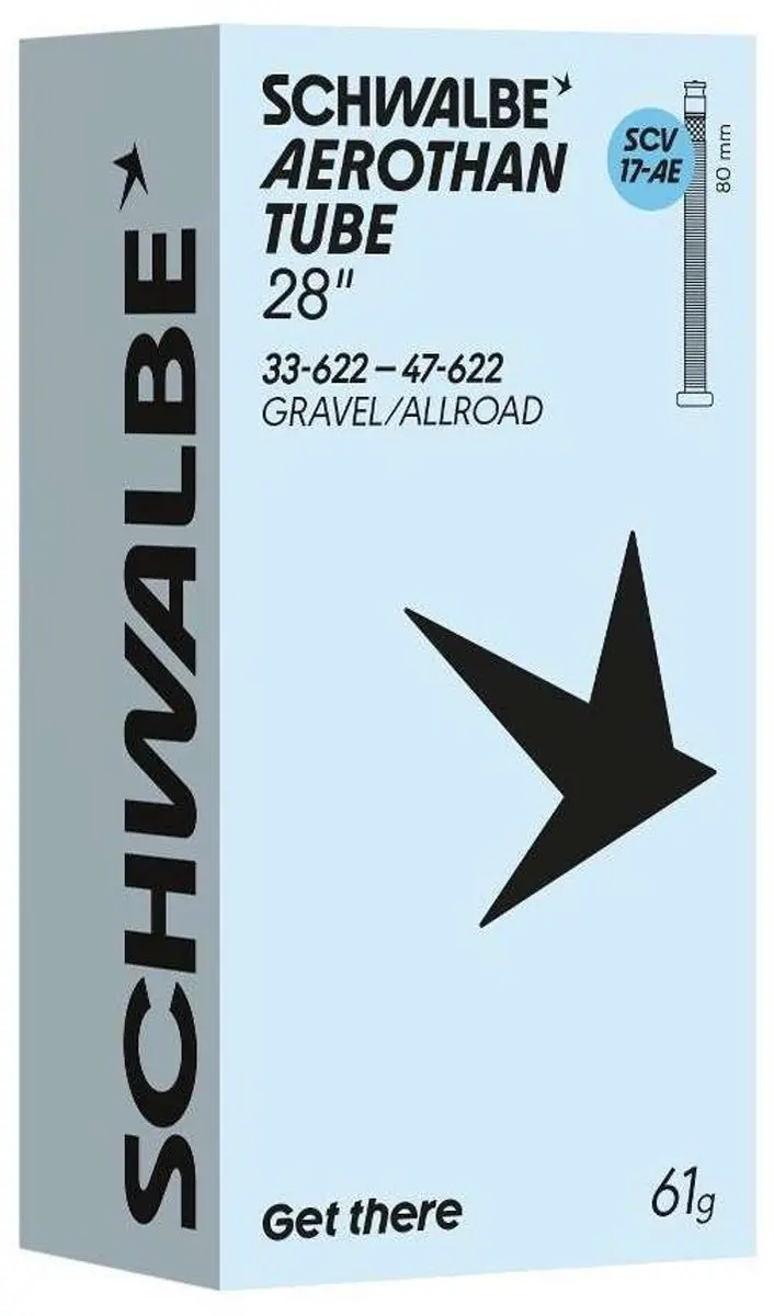 Schwalbe Aerothan Tube SCV17-AE 28" - 33/47-622 - Clear