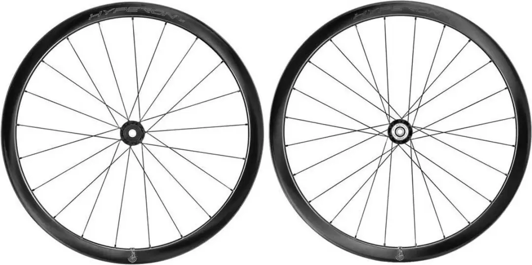 Campagnolo Hyperon Db 2wf Disc Tubeless Racefiets Wielset Zilver 12 x 100 / 12 x