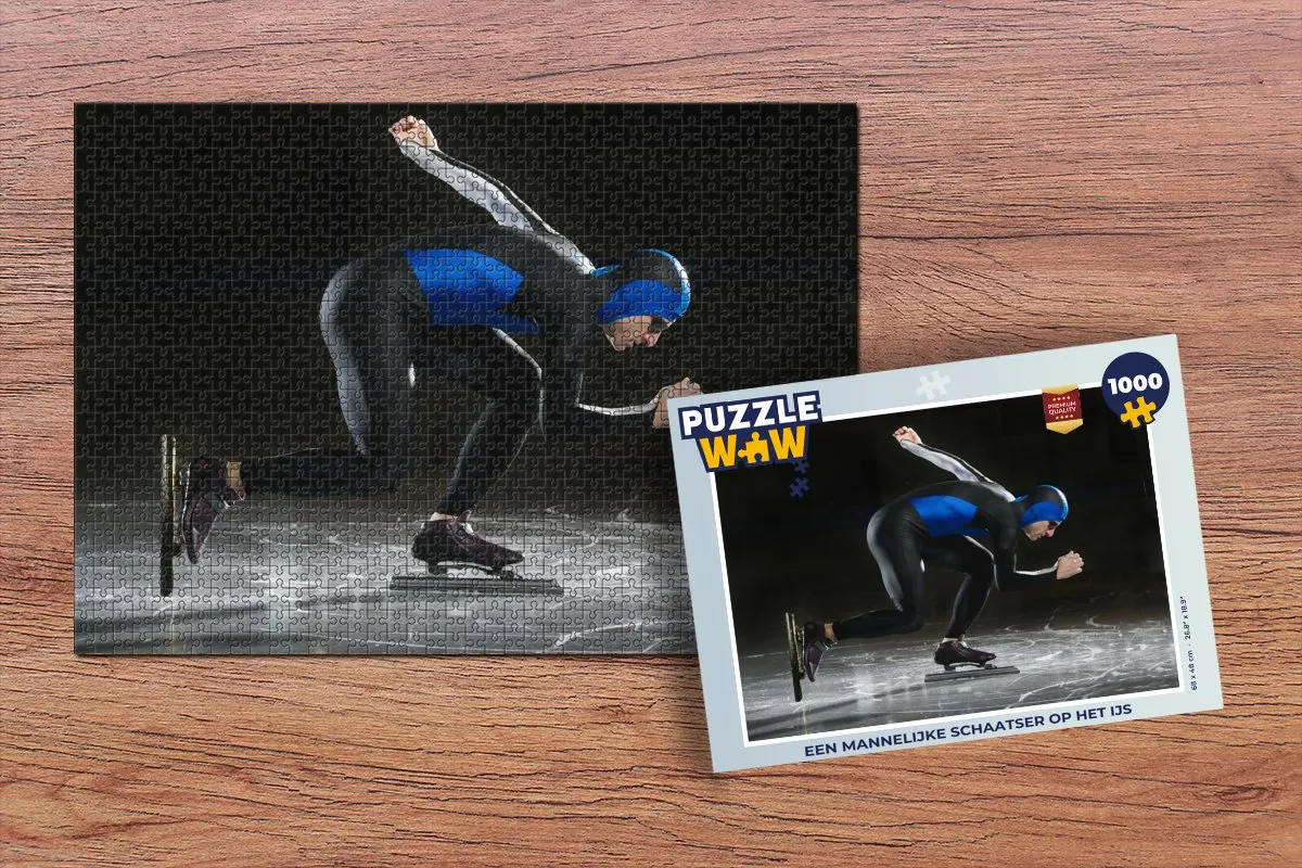 PuzzleWow Legpuzzel 1000 Stuks - Multicolor