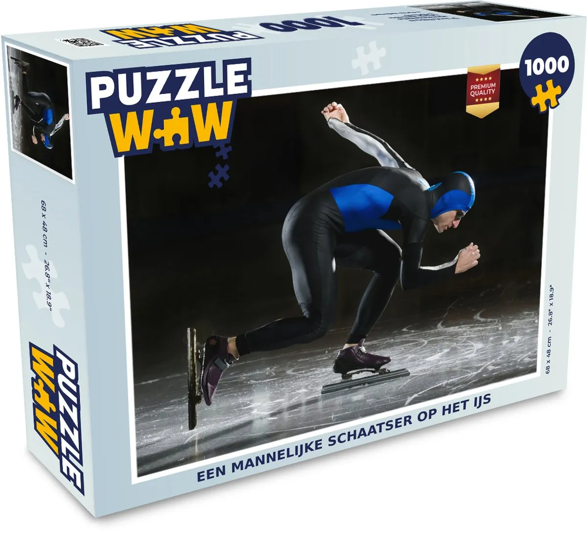 PuzzleWow Legpuzzel 1000 Stuks - Multicolor