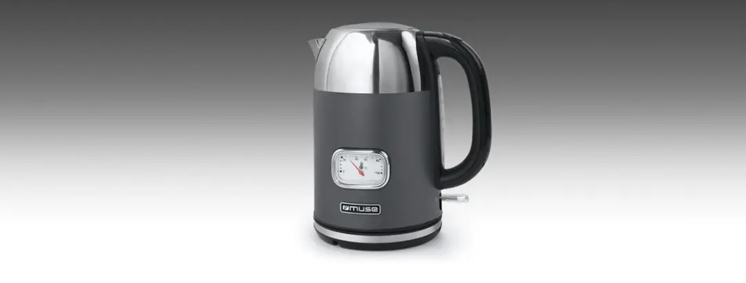 Muse MS-020DG Elektrische Waterkoker 1,7L - Antraciet - afbeelding 6 van 6