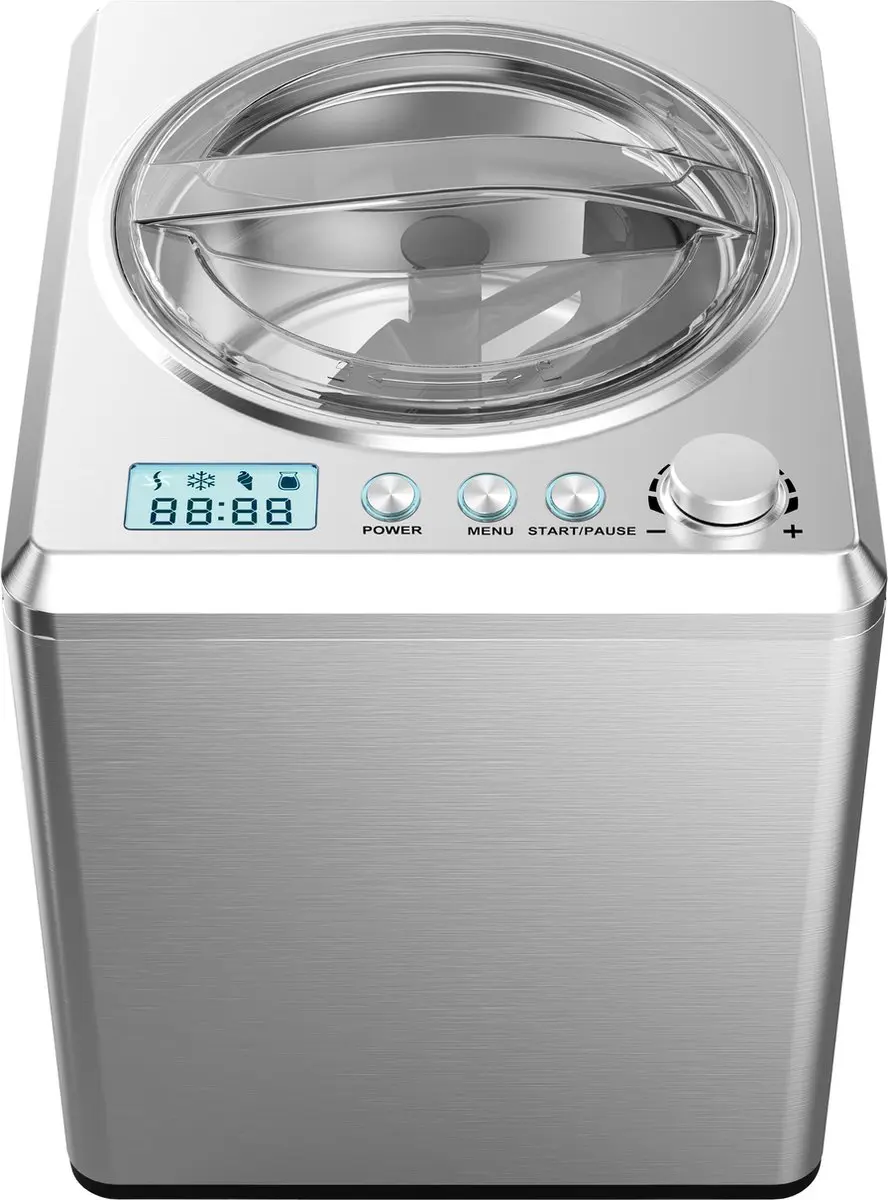 Melissa IJsmachine 16310193 - Volautomatisch 2L - RVS - afbeelding 4 van 6
