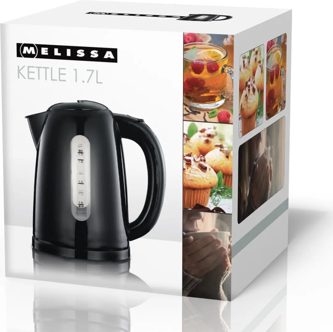Melissa Waterkoker 16130301 - 1,7L 2025W - Zwart