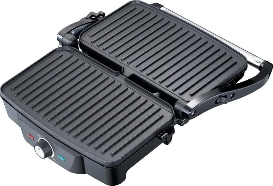 Melissa Panini Contactgrill 1600W 16240108 - Zwart RVS