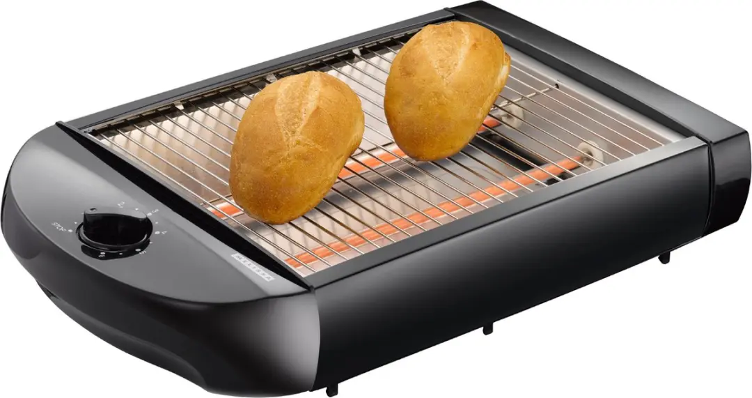 Melissa Plat Broodrooster 600W 4 Stuks