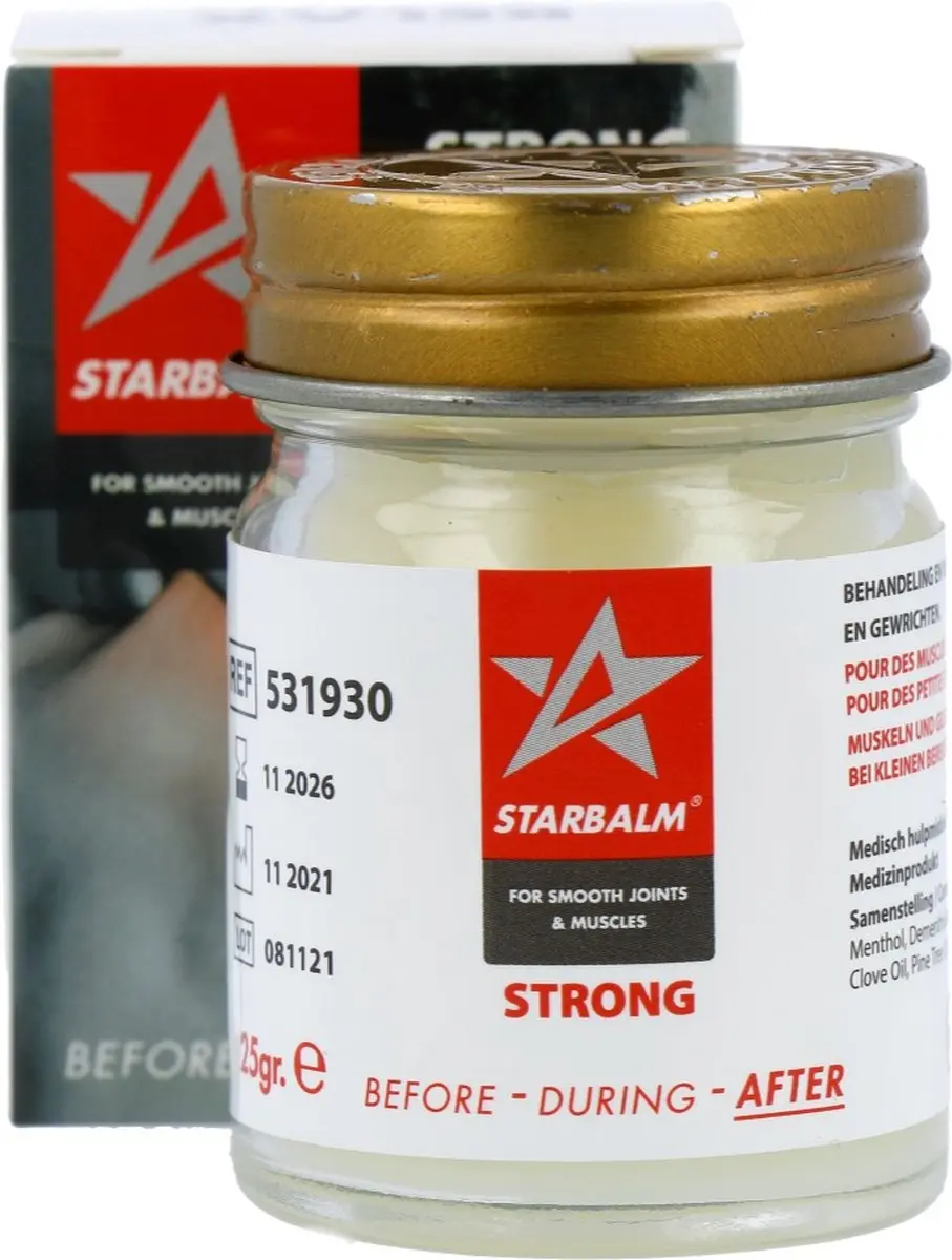 Star Balm Wit Spierbalsem 25g