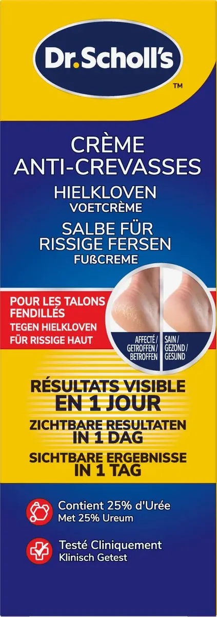 Dr. Scholl's Hielkloven Voetencrème 25% Ureum
