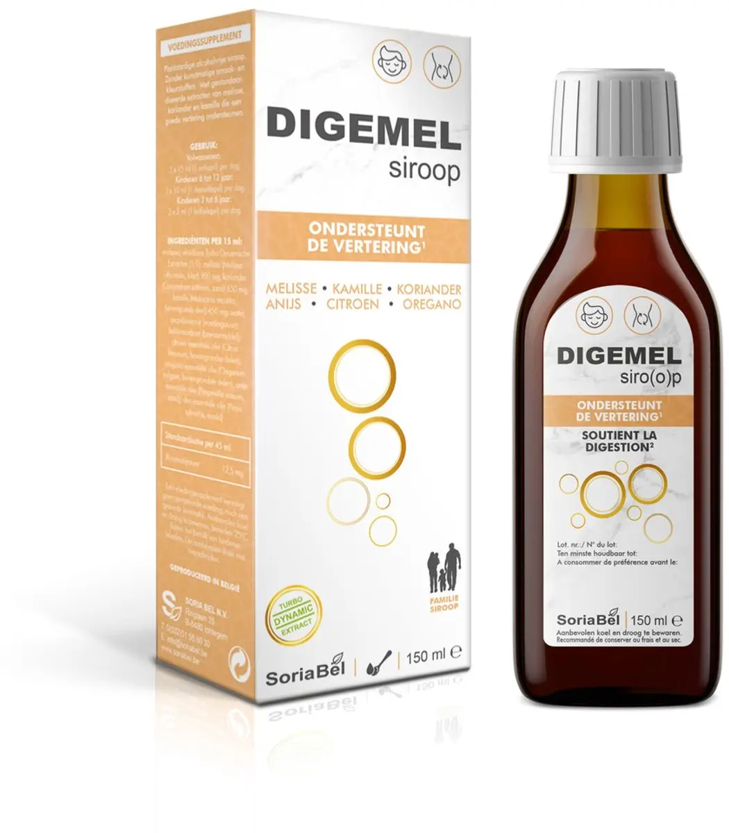 Soria Natural Digemel Siroop 150ml