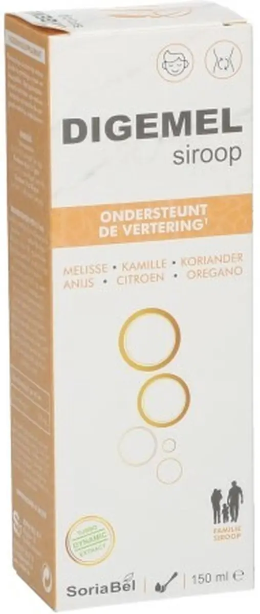 Soria Natural Digemel Siroop 150ml
