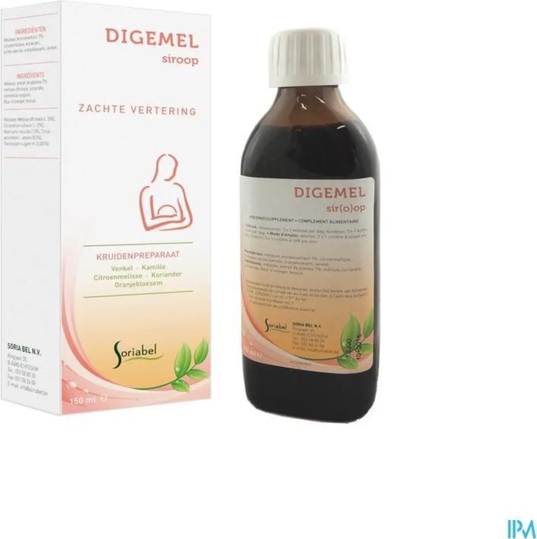 Soria Natural Digemel Siroop 150ml