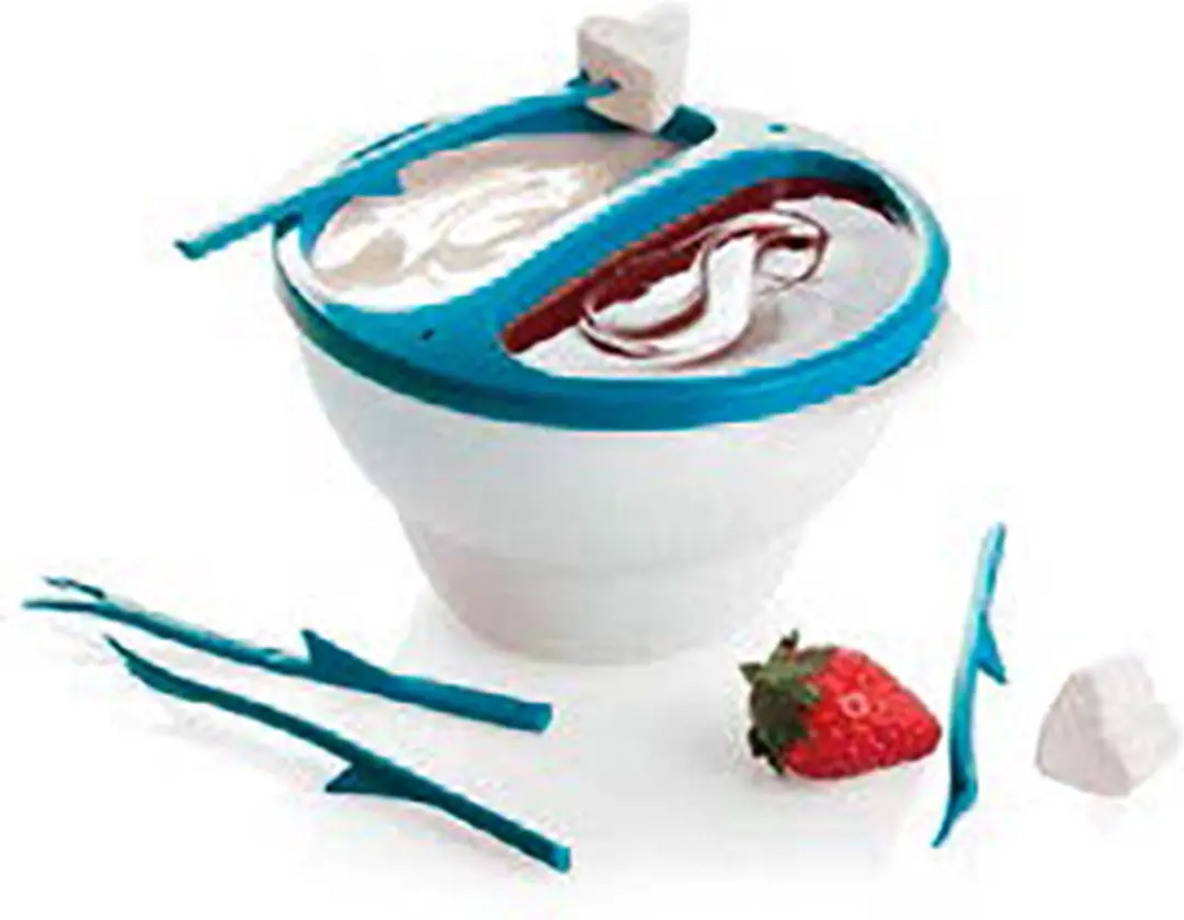 Tupperware chocoladefondue