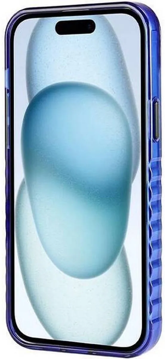 Audi IML Big Logo Hoesje - iPhone 15 Plus - Blauw
