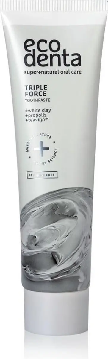 Ecodenta Tripple Effect Tandpasta Witte Klei & Propolis 100ml