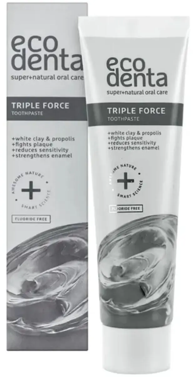 Ecodenta Tripple Effect Tandpasta Witte Klei & Propolis 100ml