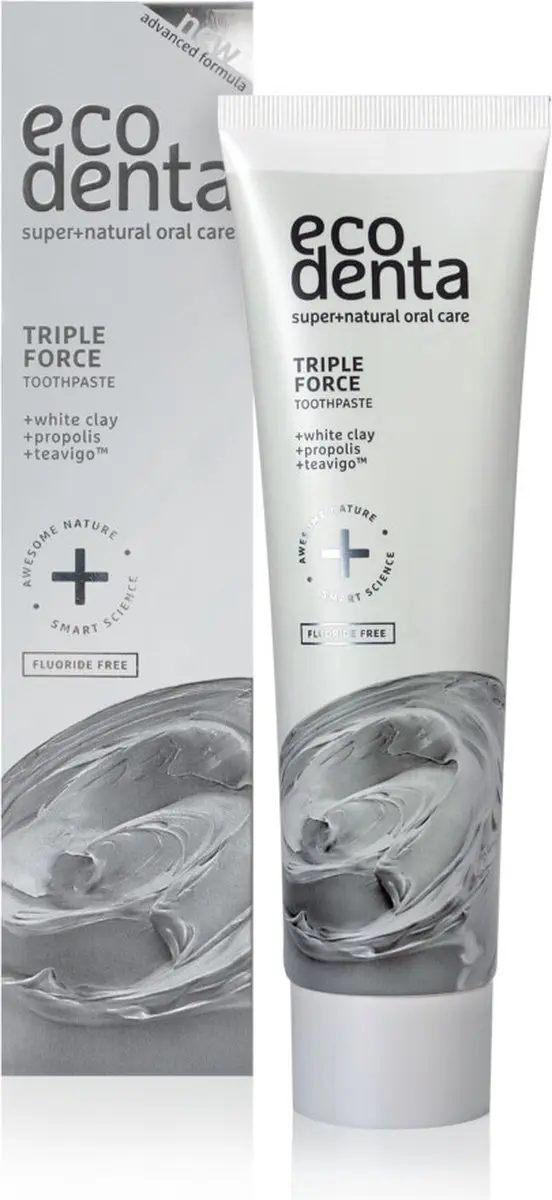Ecodenta Tripple Effect Tandpasta Witte Klei & Propolis 100ml