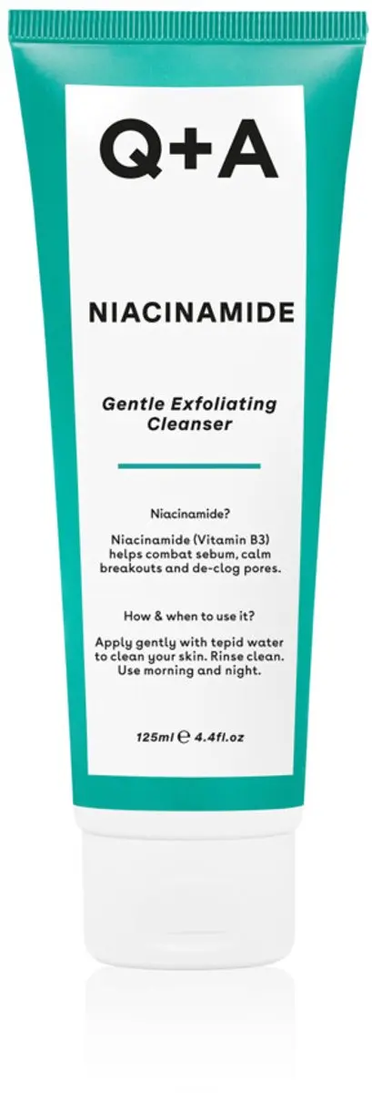 Q+A Niacinamide Exfoliating Cleanser 125ml