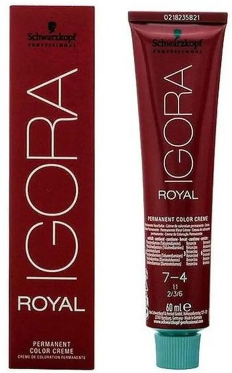 Schwarzkopf Igora Royal 7-4 Kleurspoeling 60ml