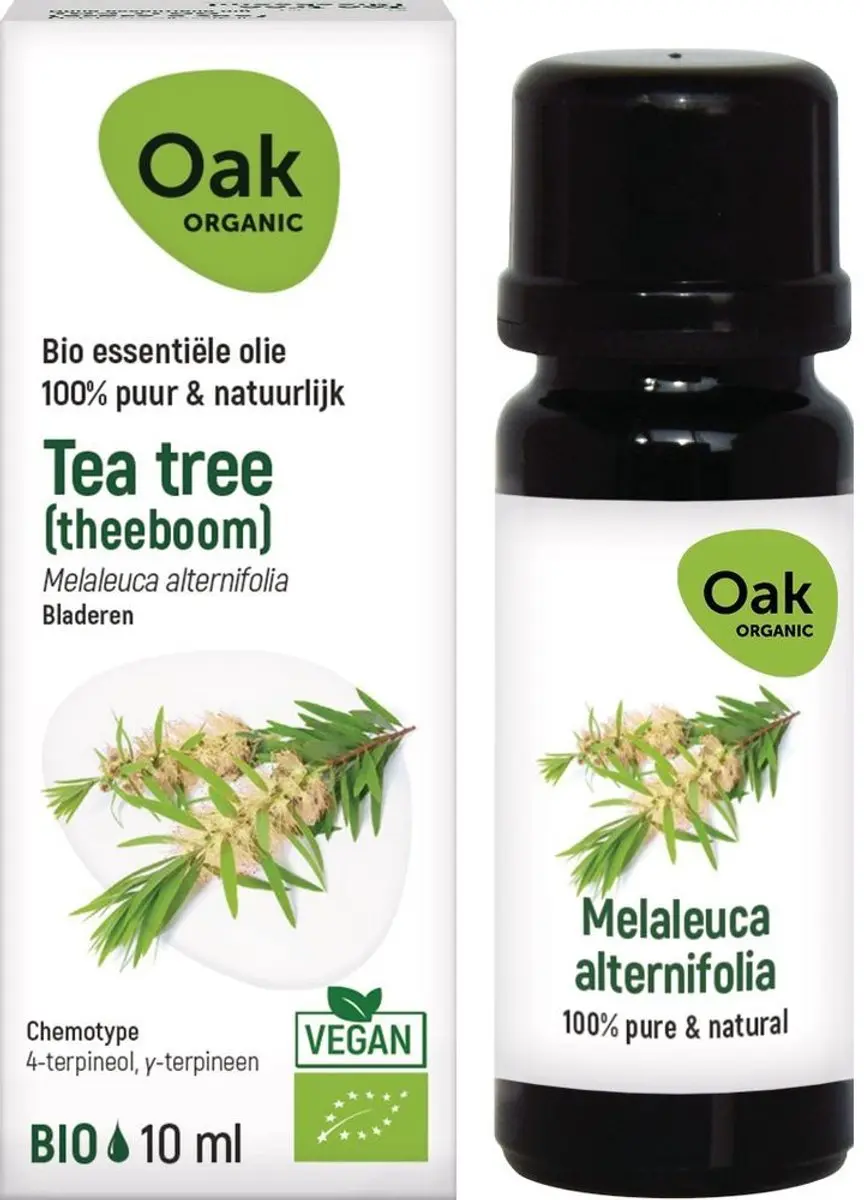 Oak Organic Tea Tree Olie 10ml