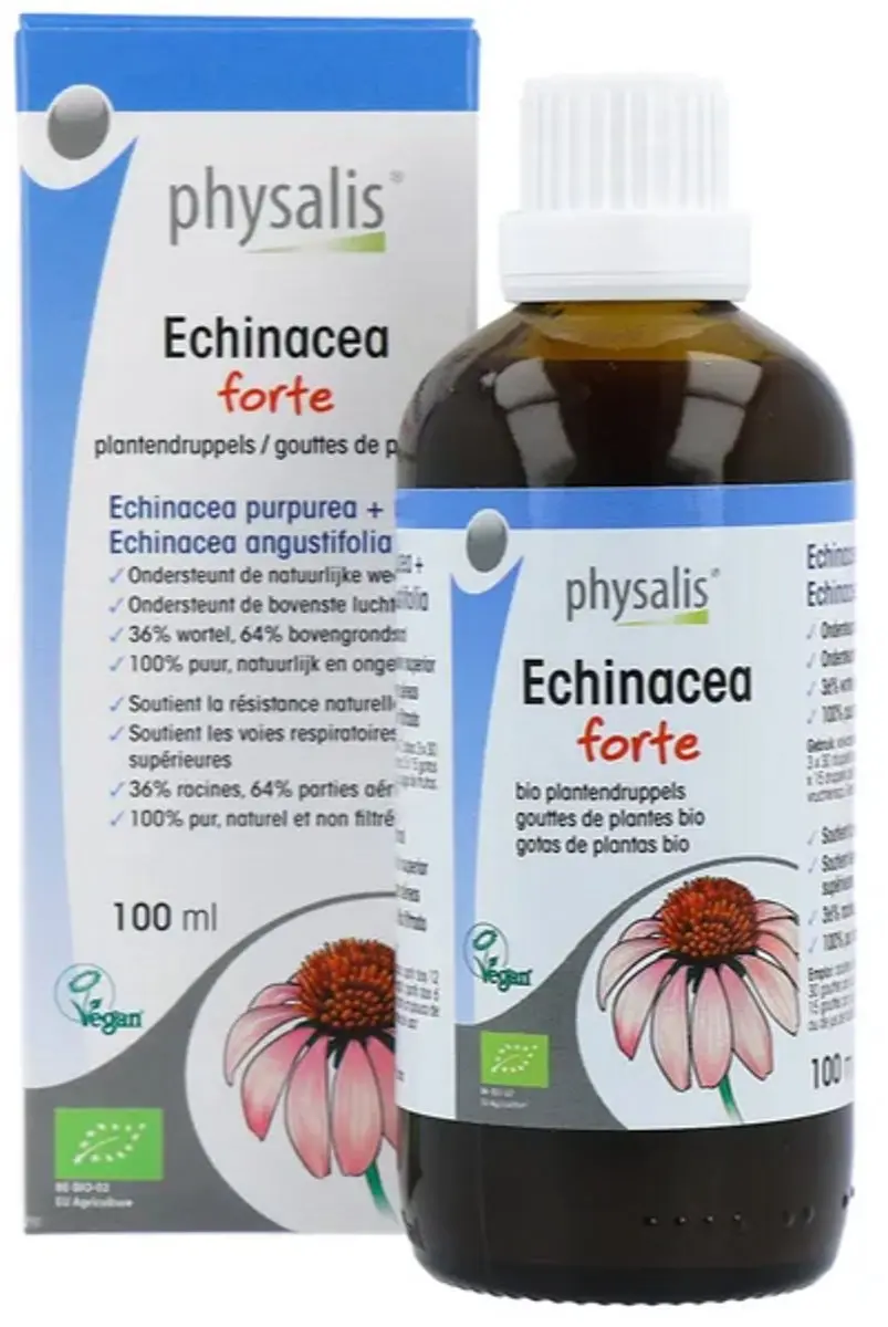 Physalis Echinacea Forte Bio Plantendruppels 100ml