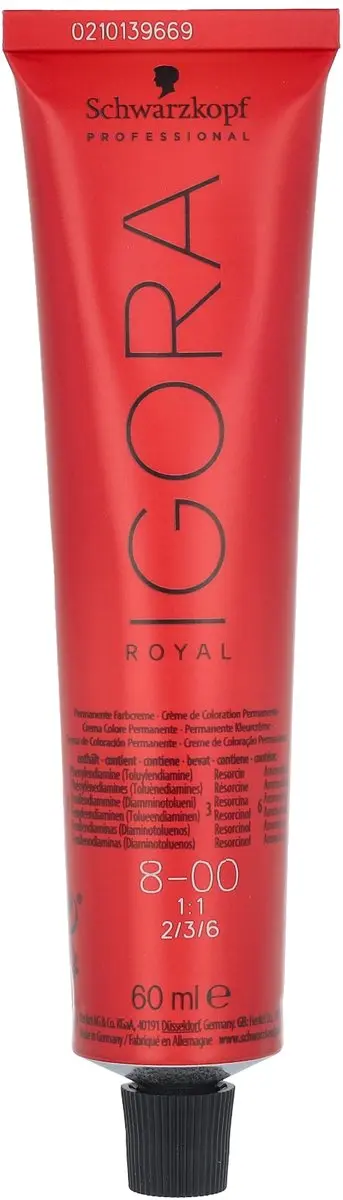 Schwarzkopf Igora Royal 8-00 Kleurspoeling 60ml