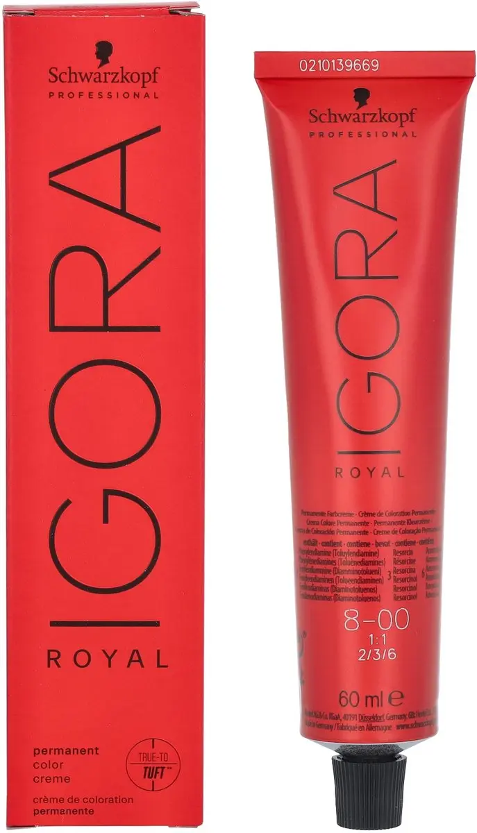 Schwarzkopf Igora Royal 8-00 Kleurspoeling 60ml