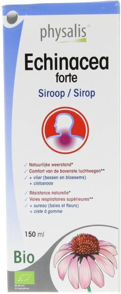 Physalis Eucalyforce Siroop Suikervrij 150ml