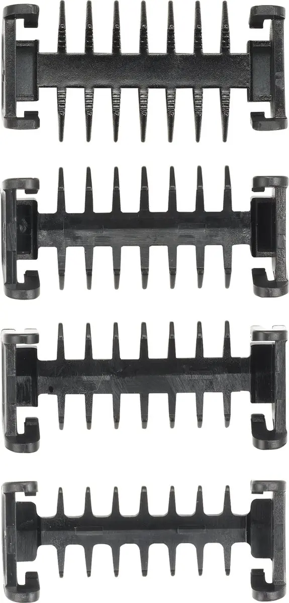 Melissa Trimmer 16680054 Multitrimmer - 4 Kammen 1/3/5/7mm - Zwart