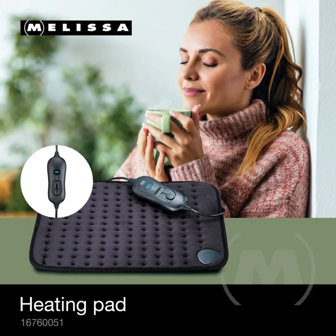 Melissa Warmtekussen 16760051 - 40x30cm - Zwart - afbeelding 3 van 6