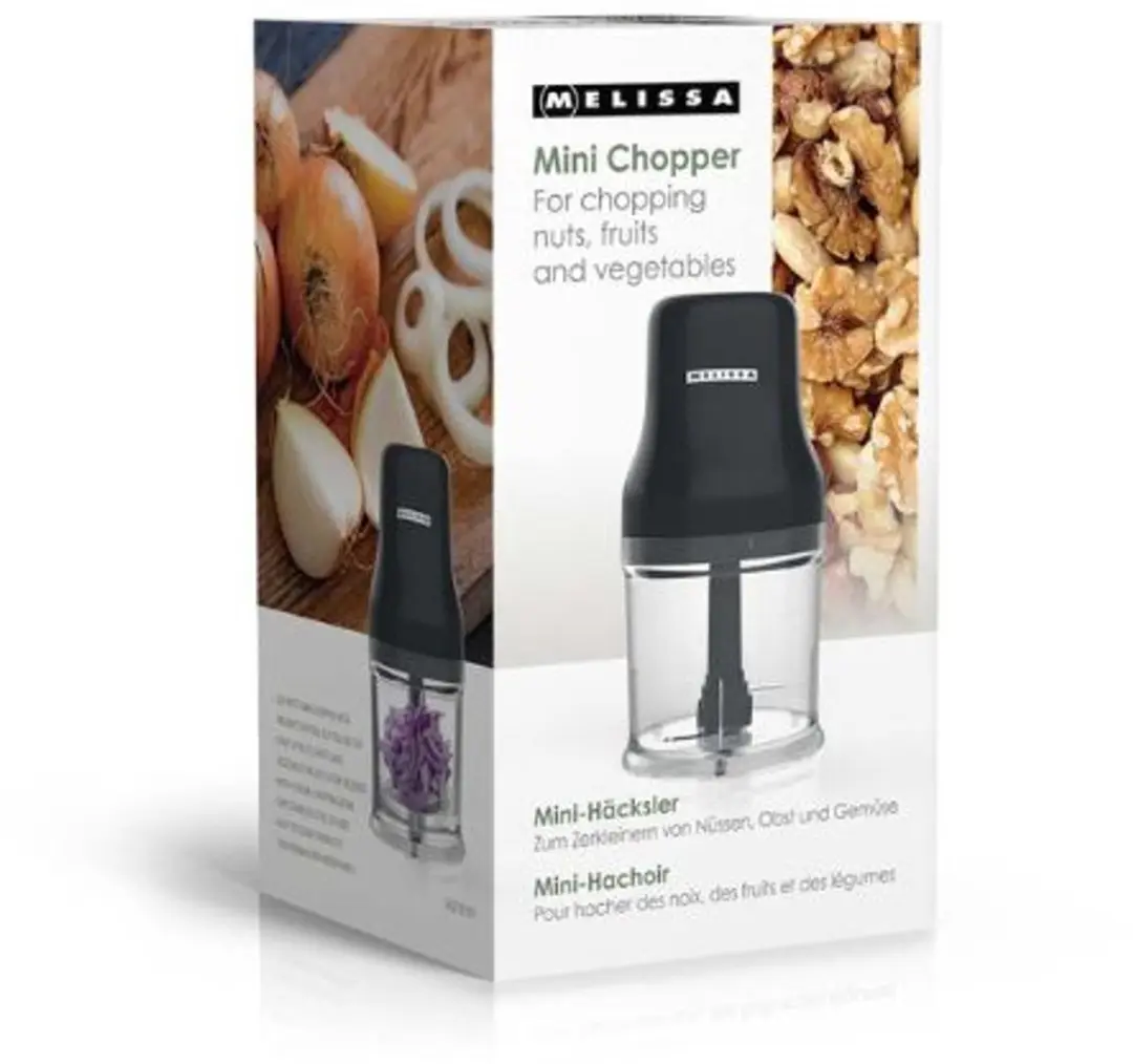 Melissa Mini Hakmolen 200W - 0.5L - Zwart