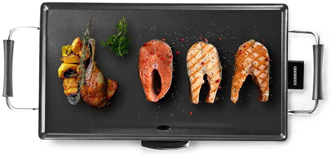 Melissa Teppanyaki Grillplaat 16300029 - 2000W - 47,5x26,5cm - Zwart