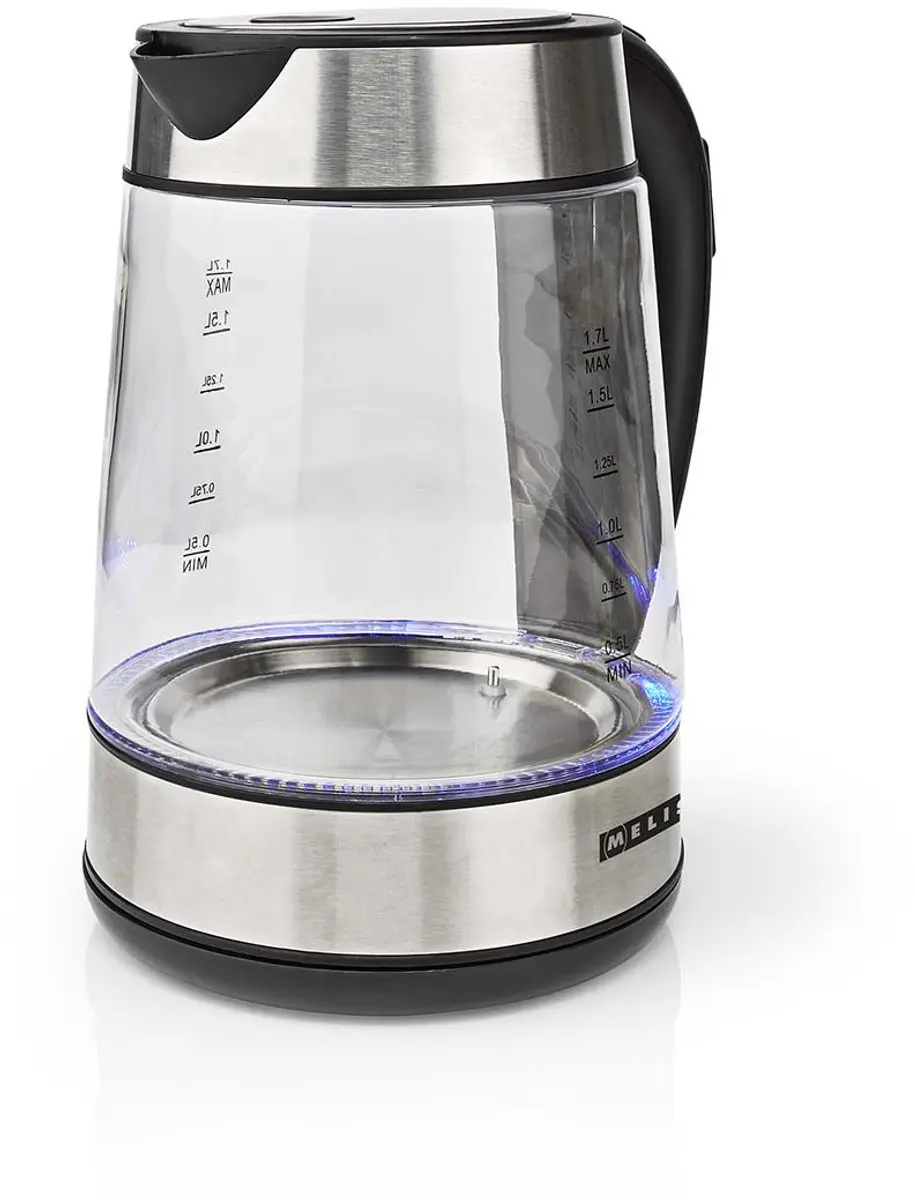 Melissa 16130311 Elektrische Waterkoker 1,7L - Glas - 2200W