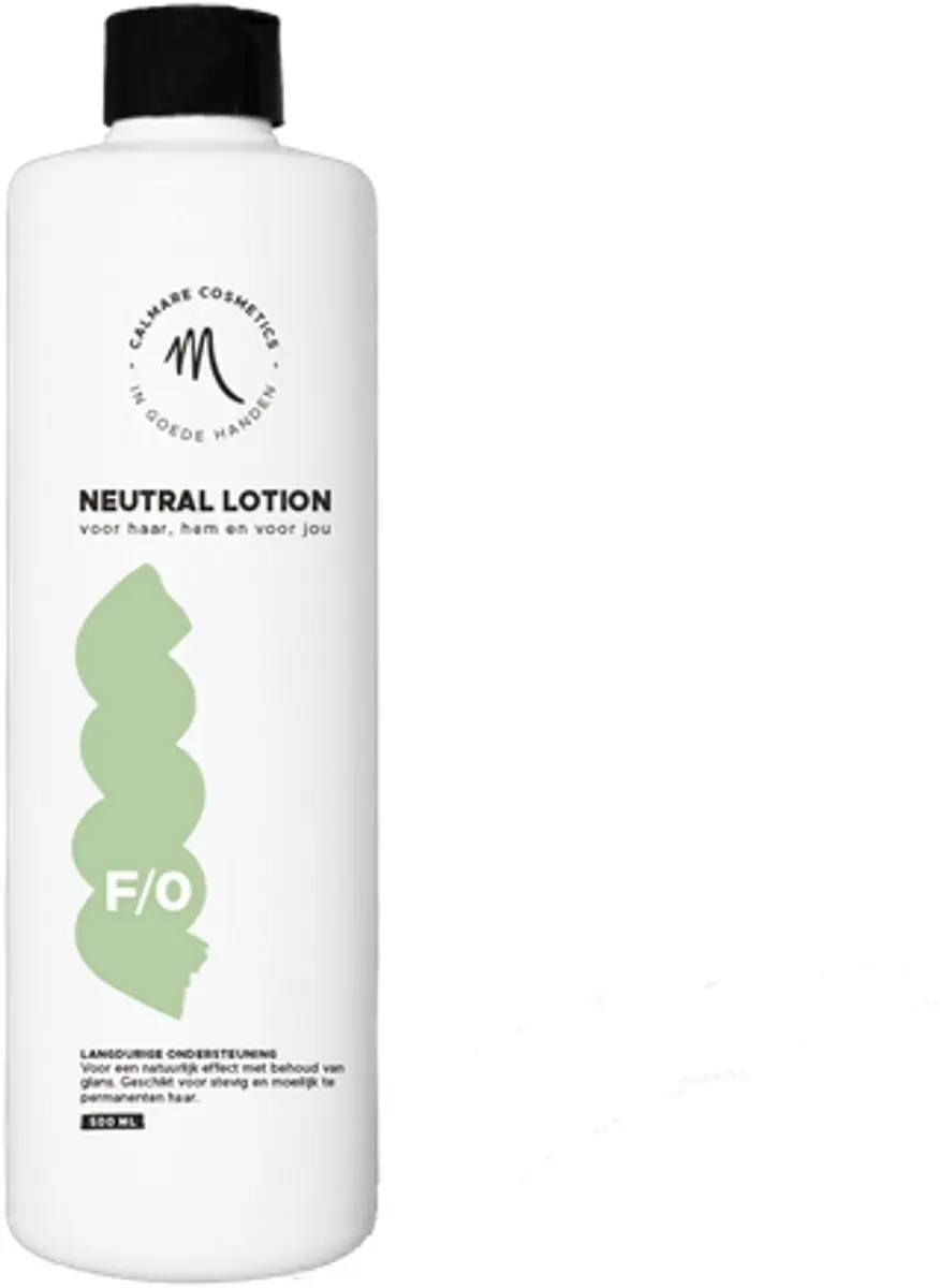 Calmare Neutral Lotion F/0 500ml - Blank