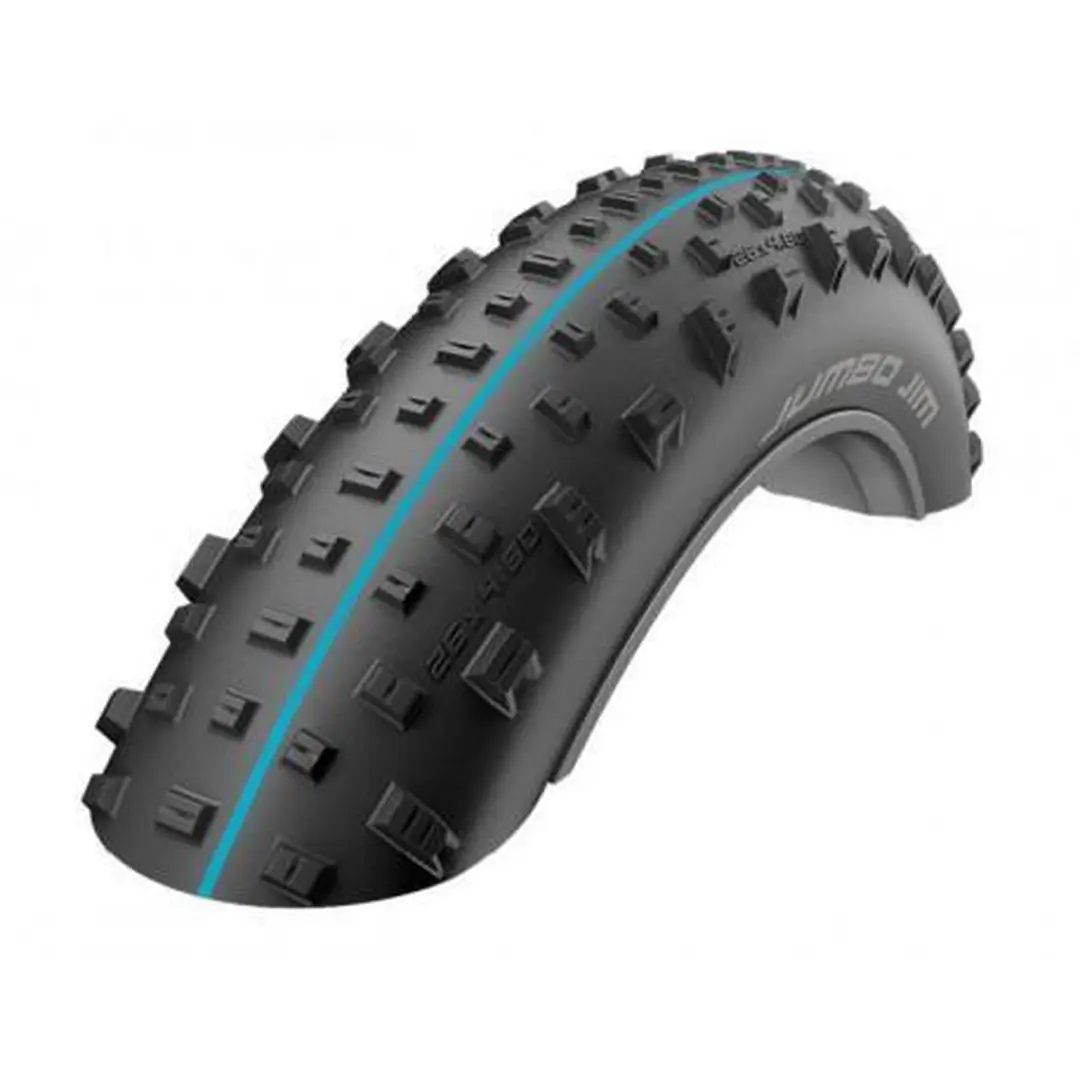 SCHWALBE Jumbo Jim Fietsband 26" Addix Speedgrip SnakeSkin TL-Easy zwart Bandenm