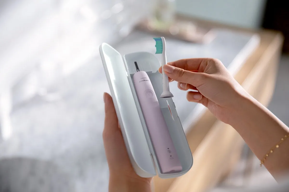 Philips Sonicare Series 3100 HX3673/11 Elektrische Tandenborstel - Roze - afbeelding 6 van 6