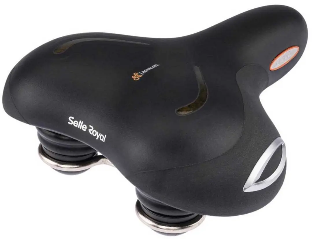 Selle Royal Lookin Relaxed Stracciatella Zadel - Zwart