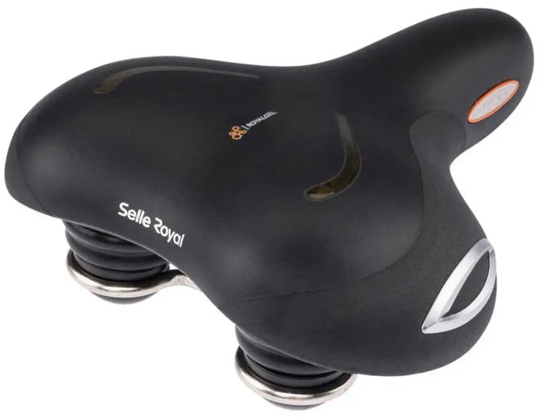 Selle Royal Lookin Relaxed Stracciatella Zadel - Zwart