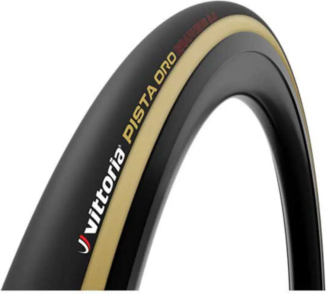Vittoria Pista Oro Graphene 2.0 Tubular 700c X 23 Stijve Racefietsband Zwart 700