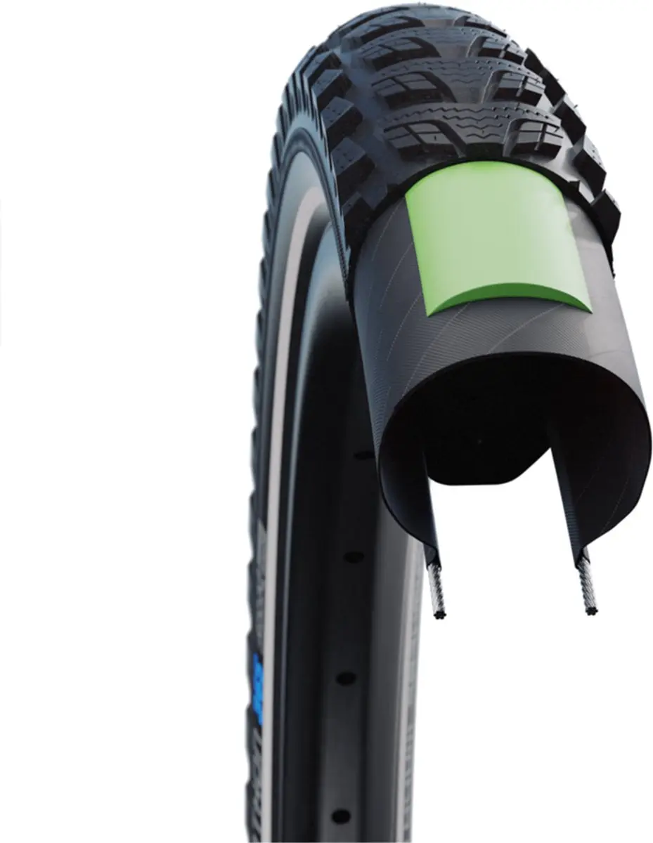 Schwalbe Marathon GreenGuard 28x1.40 Buitenband - Reflectie