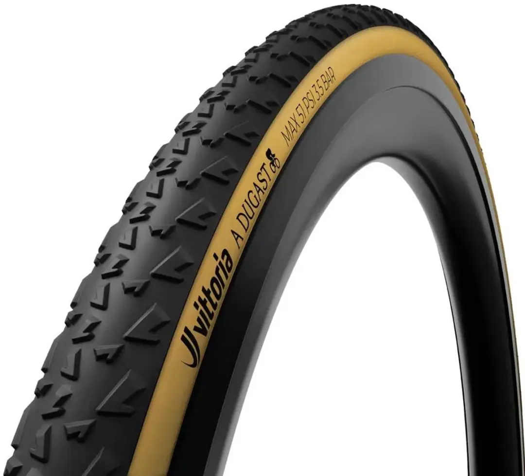 Vittoria A Dugast Rhino Fd L 2c Neo Tubular 700c X 33 Stijve Gravelband Goud 700C x 33