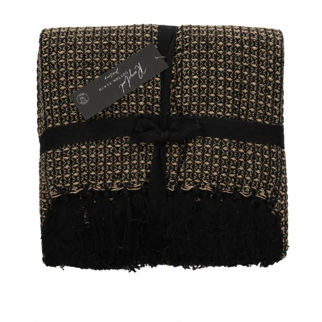 Jens Living Plaid Loek Van Gerecycled Katoen 130 X 180cm
